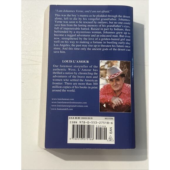 Lot of 5 Louis L' Amour Paperbacks Western Fiction Mass Market - Picture 8 of 11